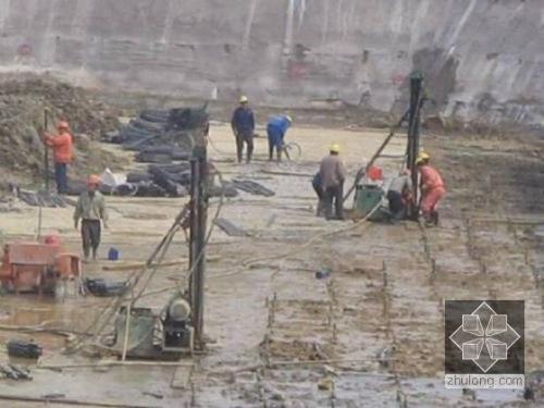 六安我公司承建北京房山区水池地基注浆加固工程